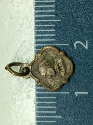 Medalla religiosa Pio XII miniatura