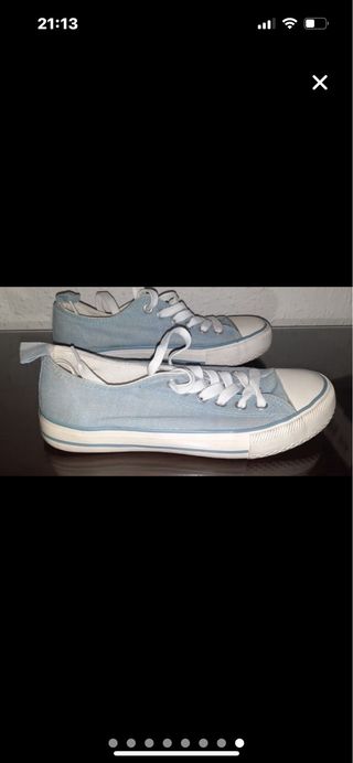 Zapatos Zara niña charol cadena dorada T35