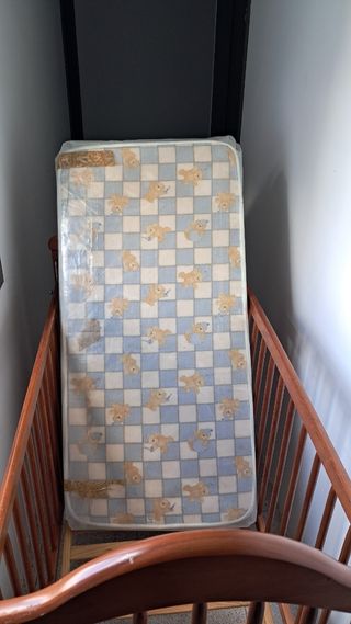 Cuna de bebé madera maciza