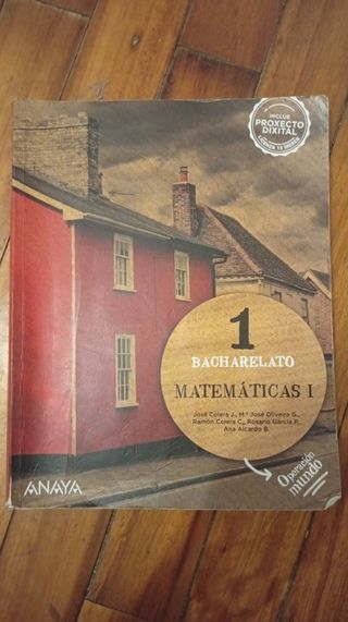 Matemáticas I.