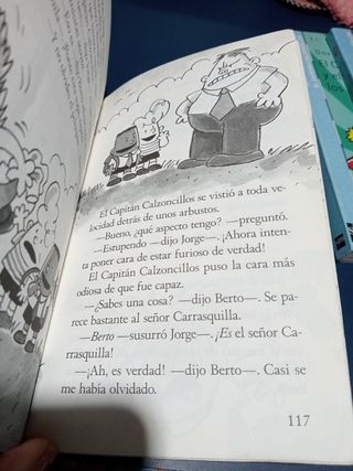 Las aventuras del Capitán Calzoncillos.