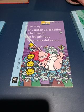 Las aventuras del Capitán Calzoncillos.