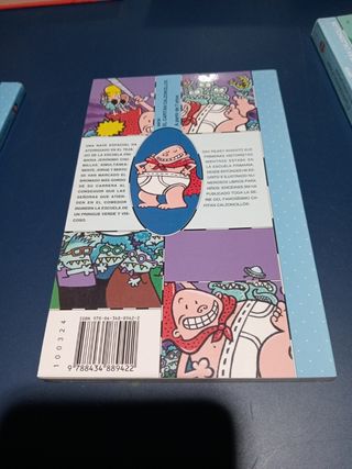 Las aventuras del Capitán Calzoncillos.