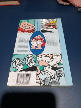 Las aventuras del Capitán Calzoncillos.