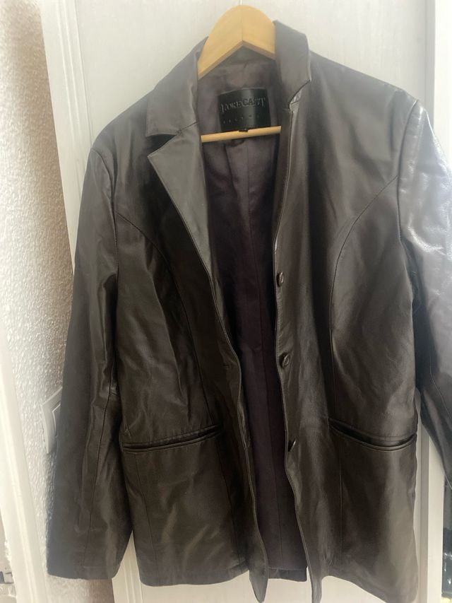 Abrigo de piel Forecast marrón