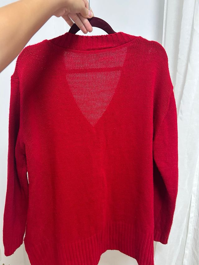 Jersey rojo de punto