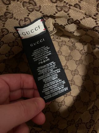Sombrero Gucci Beige/Marrón