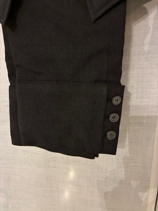 Traje de corto niño gris 