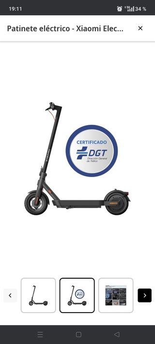 Patinete Xiaomi 4 Pro 2ª Gen 