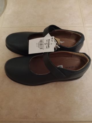 Zapatos colegiala El Corte Inglés talla 37