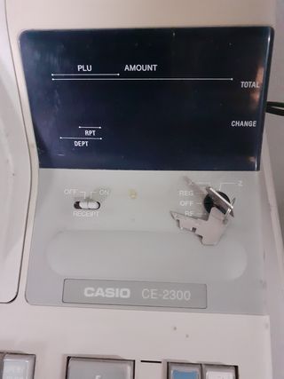 Caja registradora electrónica Casio CE-2300
