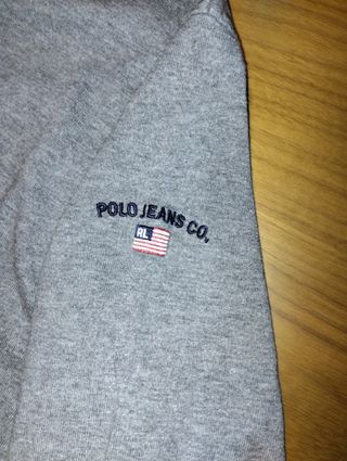 Sudadera Polo Ralph Lauren Gris Talla L