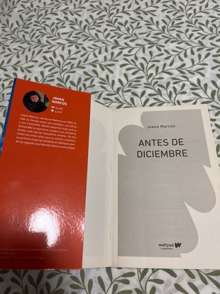 Antes de diciembre (edición revisada por la aut...
