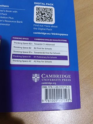 Thinking Space B1 Student's Book with Interacti...