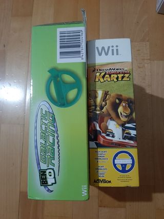 Ben 10 Galactic Racing y Superstar Kartz Wii