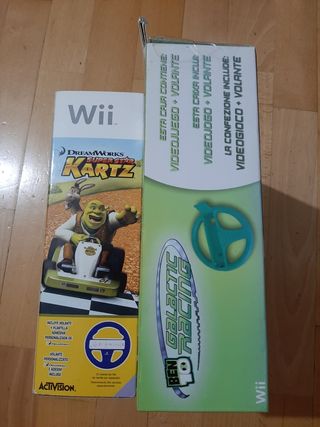 Ben 10 Galactic Racing y Superstar Kartz Wii