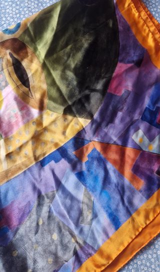 Fular 100% Seda de Sergio Bustamante Multicolor