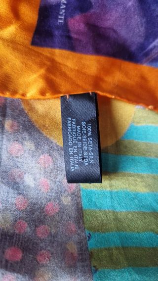 Fular 100% Seda de Sergio Bustamante Multicolor