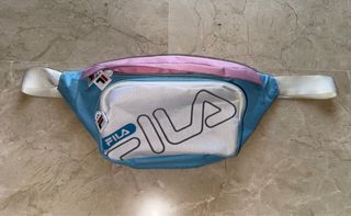 Riñonera Fila Azul y Rosa Bolsa Bandolera