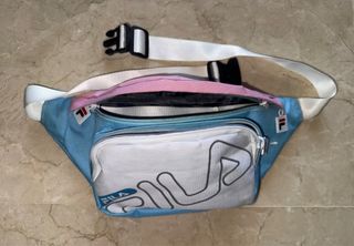 Riñonera Fila Azul y Rosa Bolsa Bandolera