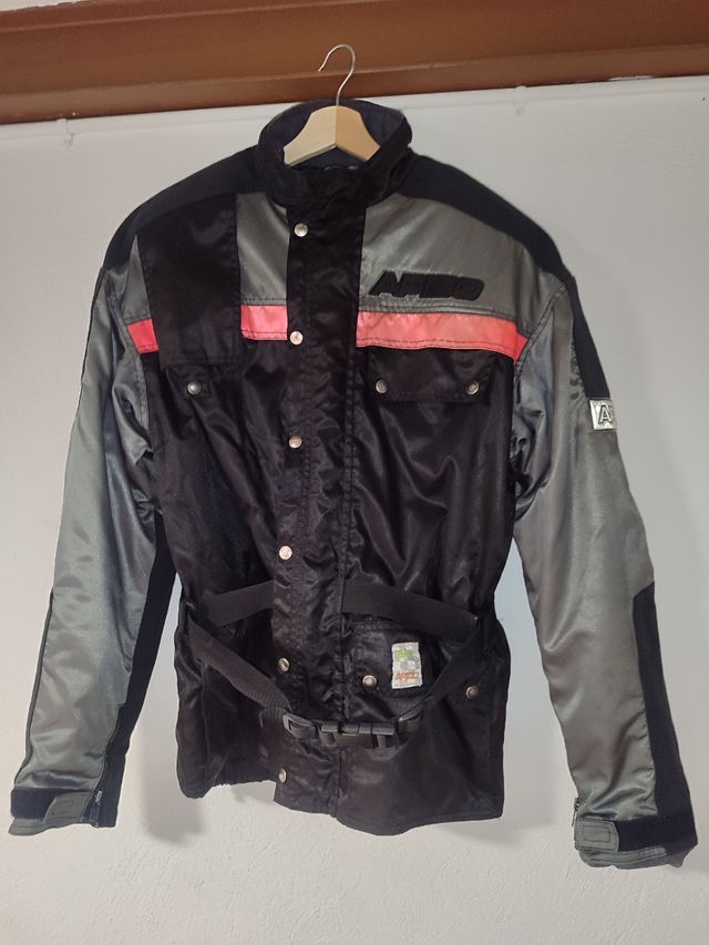 Chaqueta  Off Road Negra/Gris con protecciones