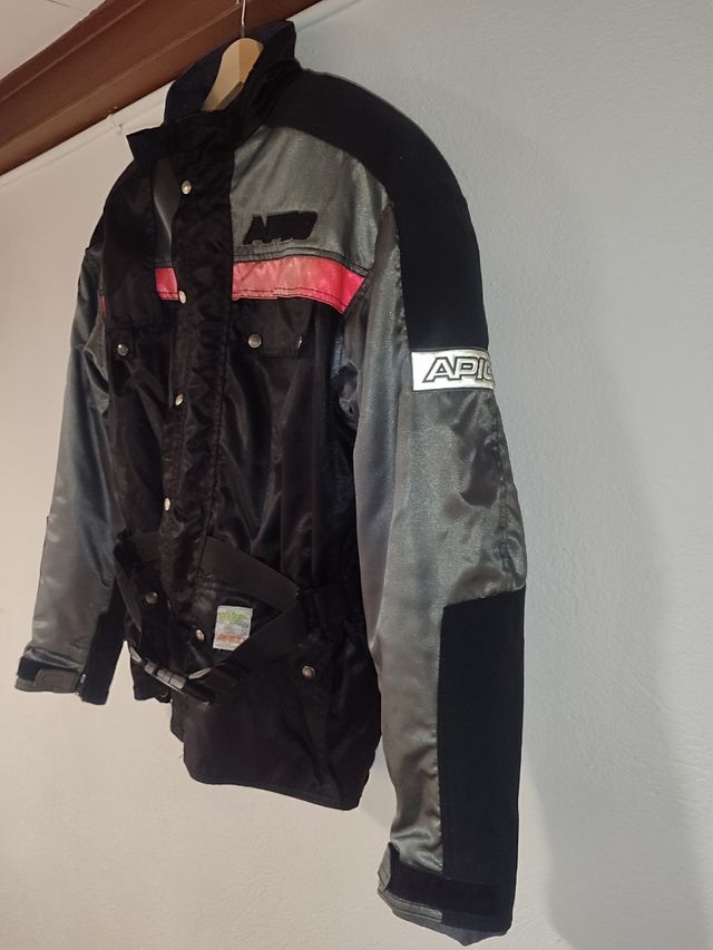 Chaqueta  Off Road Negra/Gris con protecciones