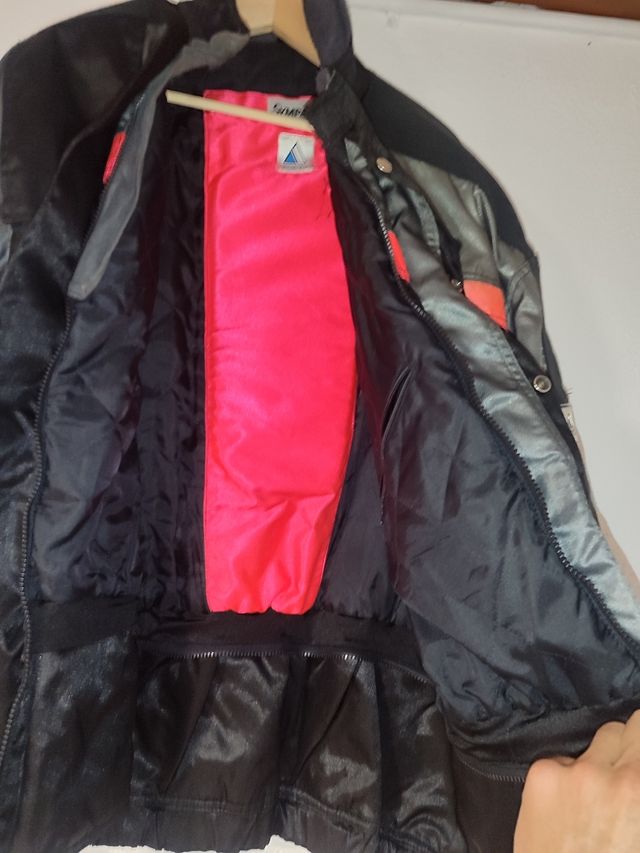 Chaqueta  Off Road Negra/Gris con protecciones