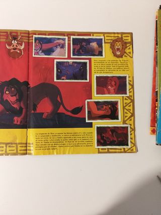 Álbum Cromos El Rey León Disney Panini