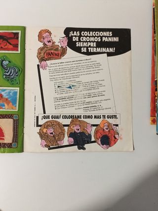 Álbum Cromos El Rey León Disney Panini