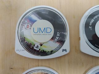 6 giochi UMD PSP originali