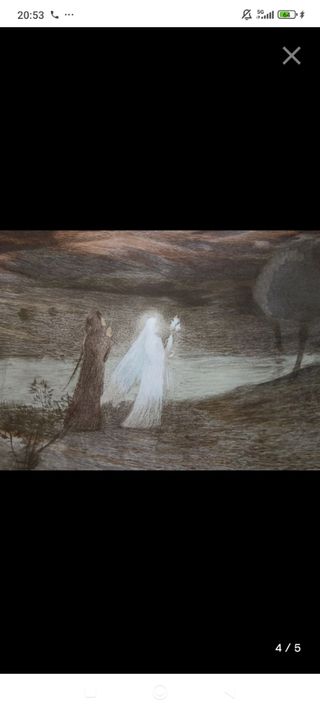 Grabado Francés S. XIX La Divina Comedia