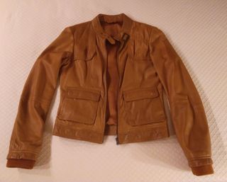 Chamarra CUERO PIEL chaquetas trench gabardinas 