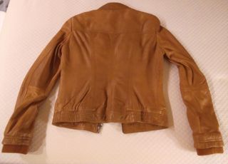 Chamarra CUERO PIEL chaquetas trench gabardinas 