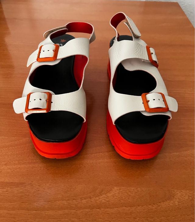 Sandalias de piel The Art Conpany