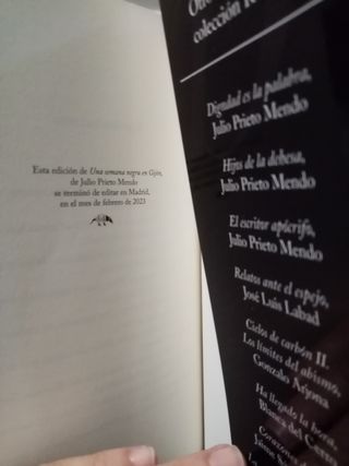 El espejo diabólico y Una Semana negra en Gijón