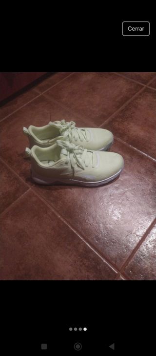 Zapatillas Reebok Mujer Amarillas
