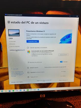 PC HP i7 2600 3.40GHz + Pantalla HPx23