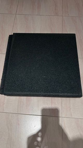 Loseta de caucho 500x500x40mm