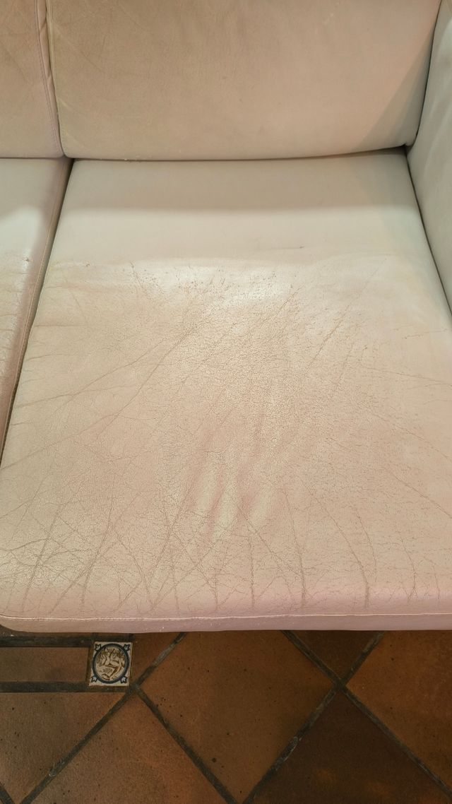 Sofá Cheslong con arcón extensible - Beige y Blanc