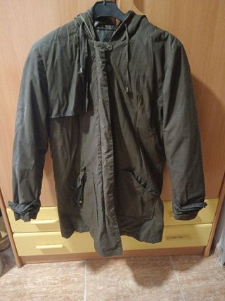 Chaqueta de hombre verde oliva