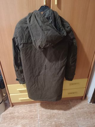 Chaqueta de hombre verde oliva