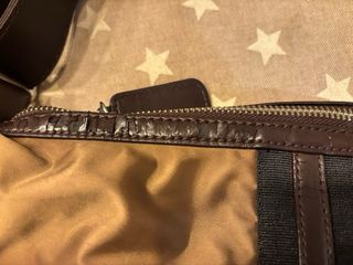 Bolso DKNY Beige y Marrón con Asa Corta
