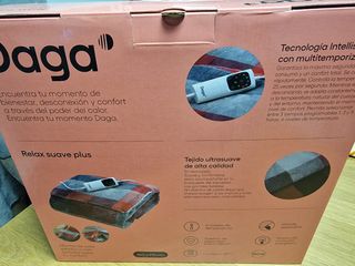 Manta Eléctrica Daga Relax Suave Plus