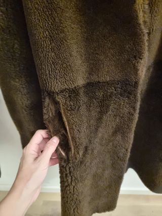 Abrigo de moutón Dasco marrón