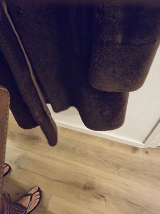 Abrigo de moutón Dasco marrón