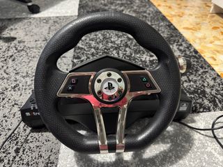 Volante PS4 PlayStation Nero