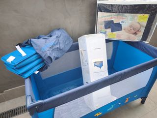 Cuna de viaje Asalvo + colchón