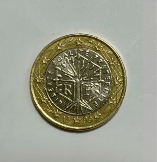Moneda Francesa Árbol de la Vida 1999