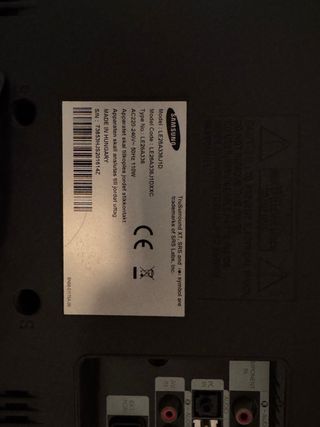 Televisor Samsung LE26A336J1D Negro