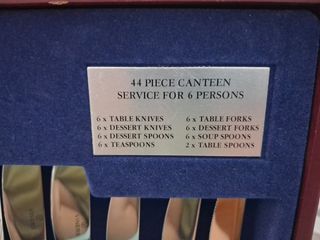 Cubertería Viners 44 piezas para 6 personas